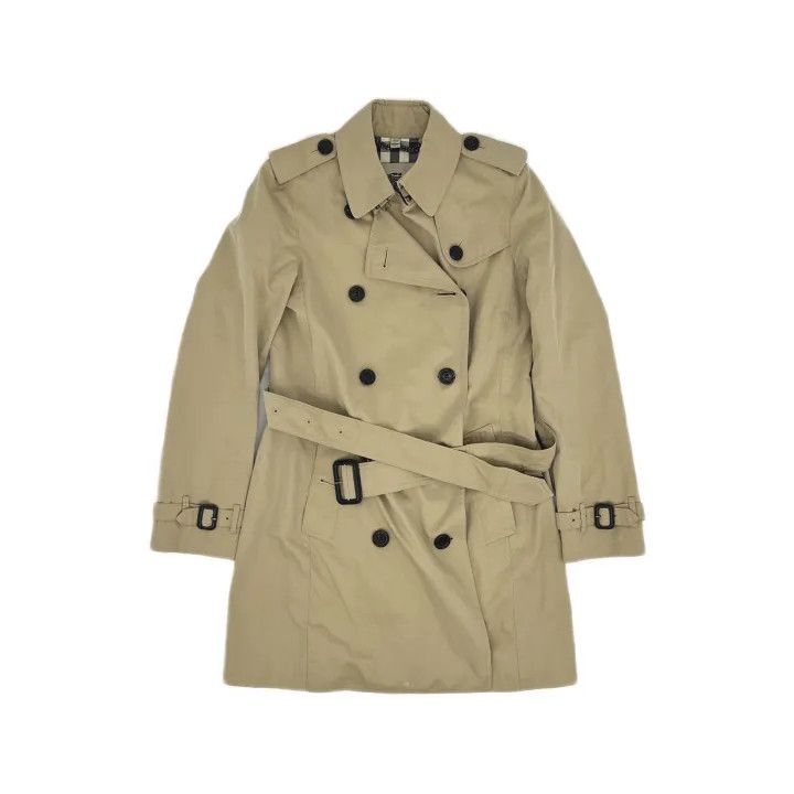 Burberry Burberry Beige Double Breasted Trench Coat 0079 Size S / US 4 / IT 40 - 2 Thumbnail