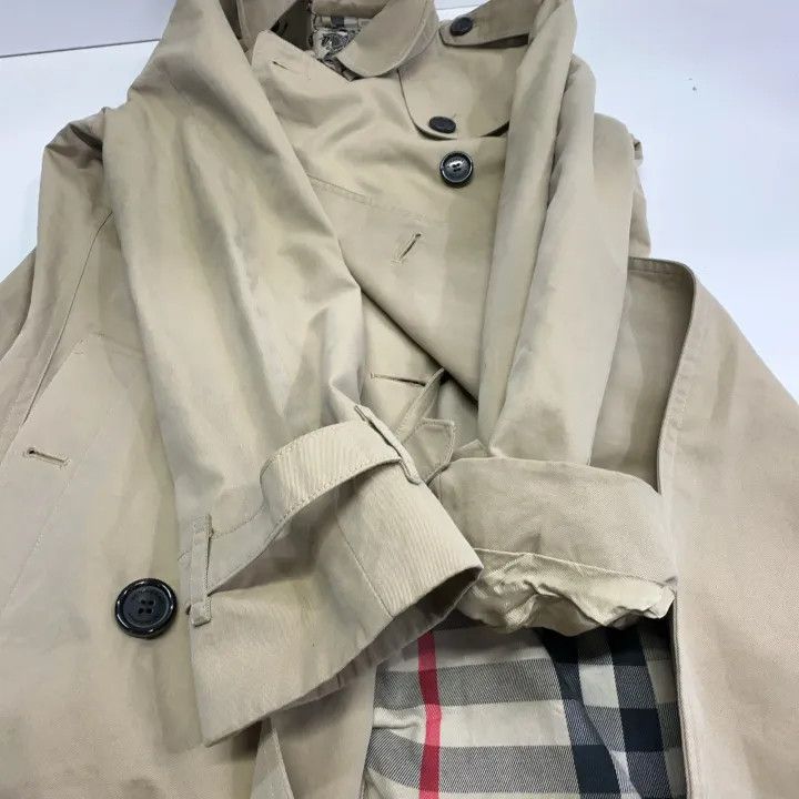 Burberry Burberry Beige Double Breasted Trench Coat 0079 Size S / US 4 / IT 40 - 15 Thumbnail