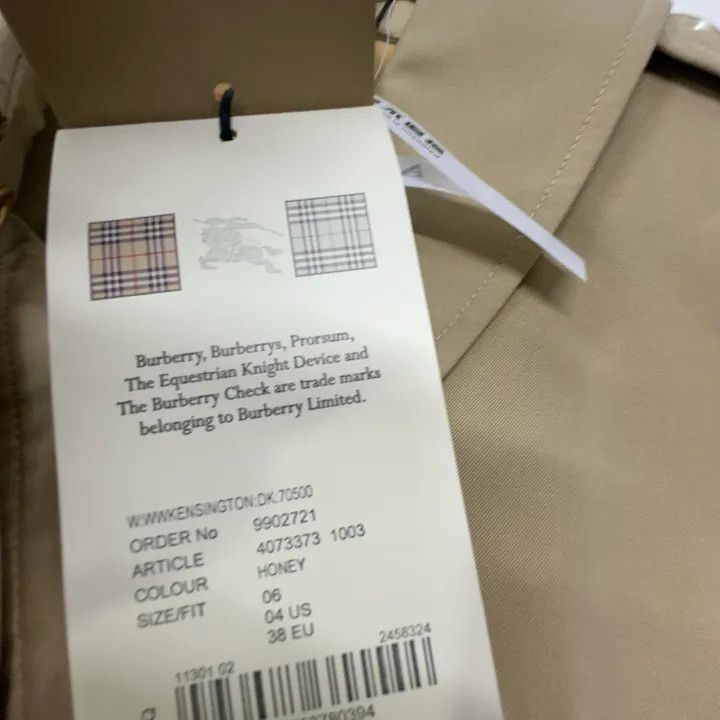 Burberry Burberry Kensington Trench Coat in Honey Color 0079 Size S / US 4 / IT 40 - 5 Thumbnail