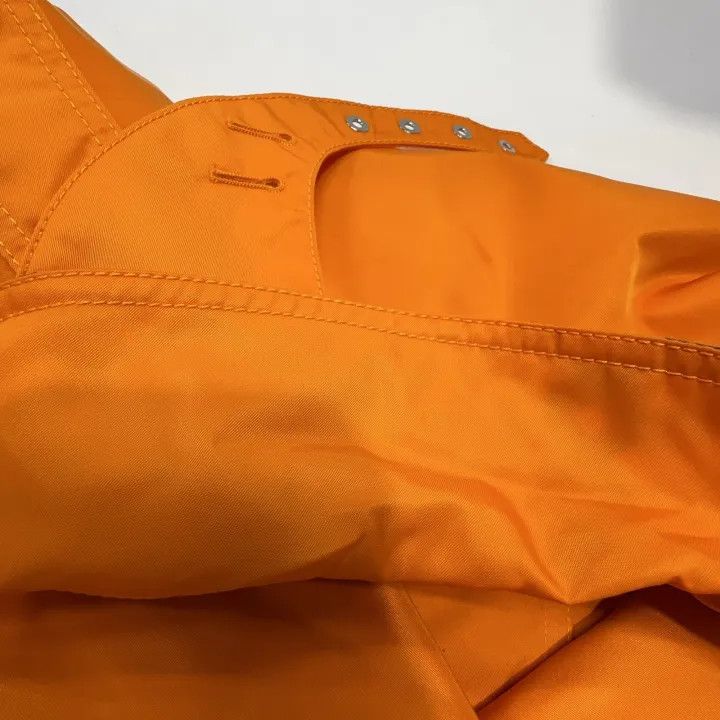 Burberry Burberry SS21 Orange Double-Breasted Trench Coat 0079 Size S / US 4 / IT 40 - 8 Thumbnail