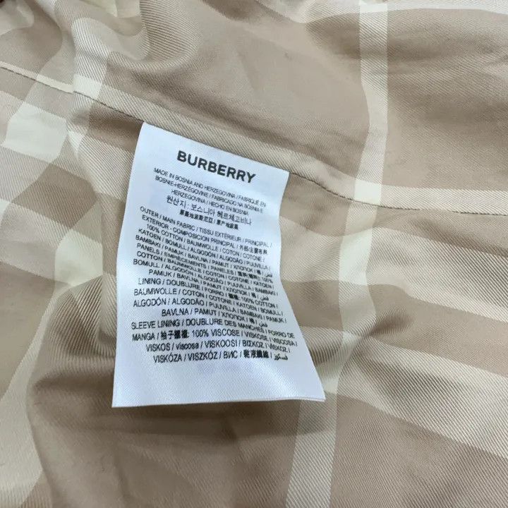 Burberry Burberry Belted Mid-Length Trench Coat for Women 0079 Size S / US 4 / IT 40 - 5 Thumbnail
