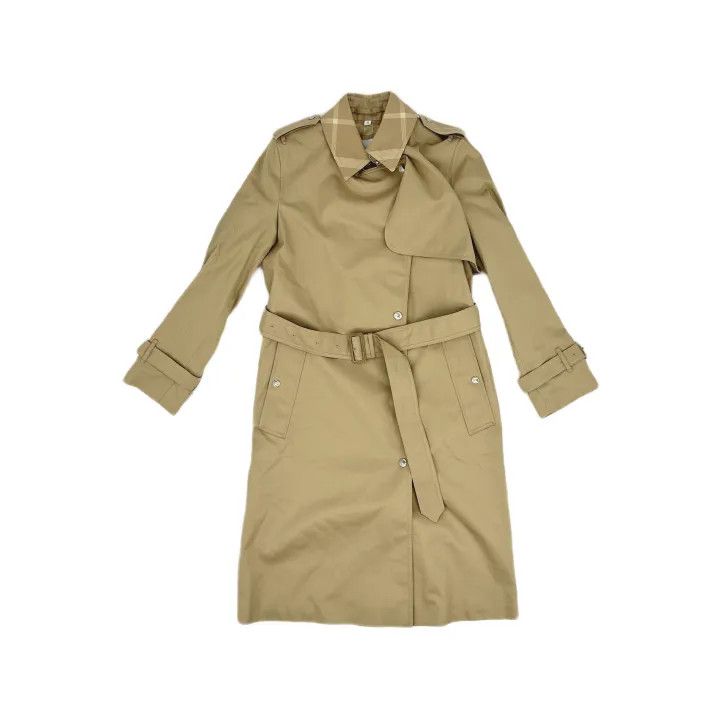 Burberry Burberry Belted Mid-Length Trench Coat for Women 0079 Size S / US 4 / IT 40 - 2 Thumbnail