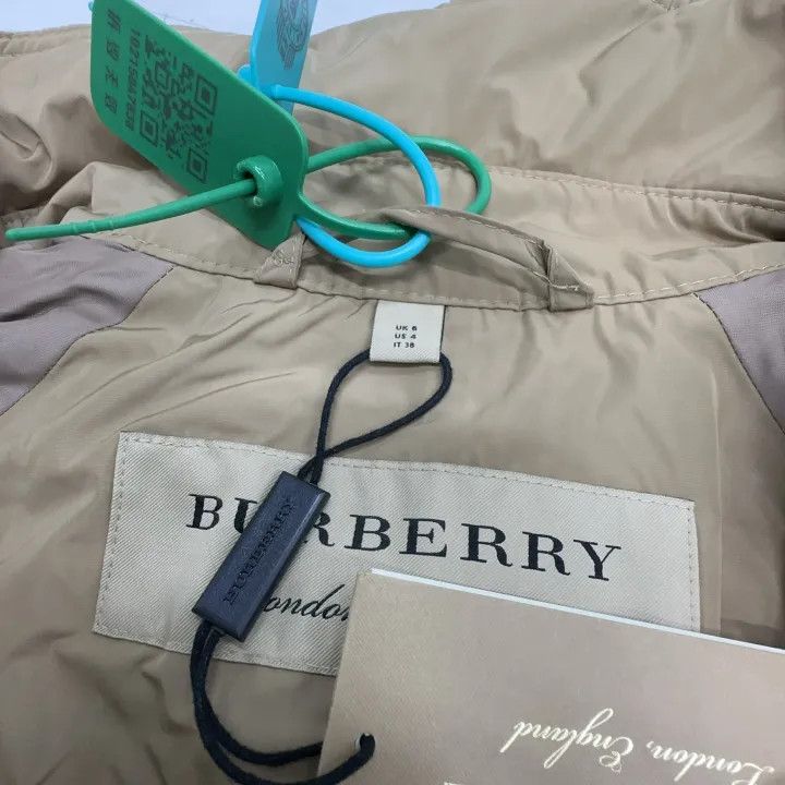 Burberry Burberry Beige Long Double-Breasted Trench Coat 0079 Size S / US 4 / IT 40 - 2 Thumbnail