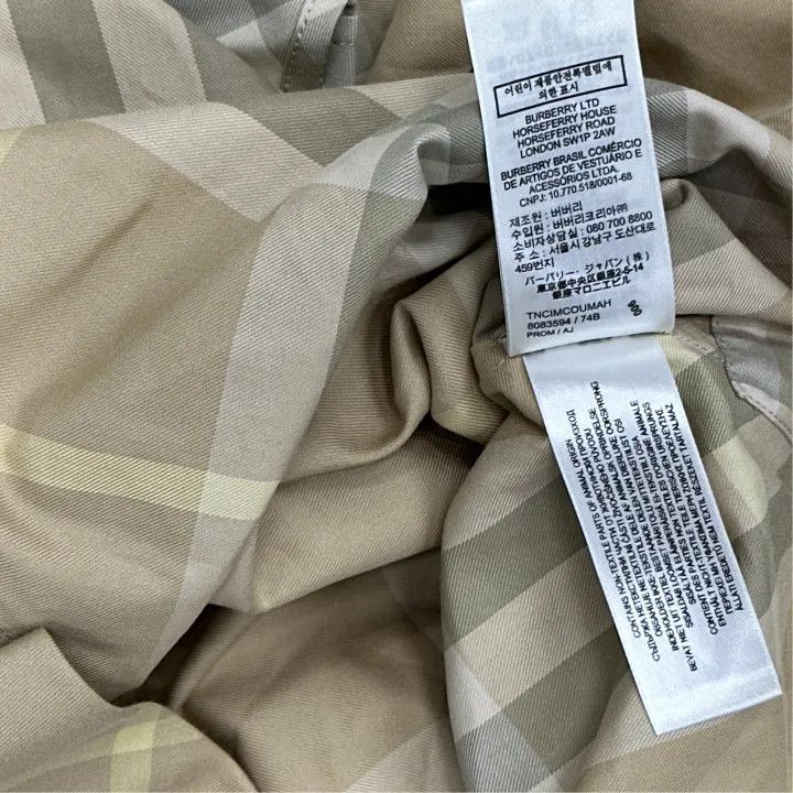 Burberry Burberry Brown Check Long Sleeve Shirt for Women 0079 Size M / US 6-8 / IT 42-44 - 4 Thumbnail