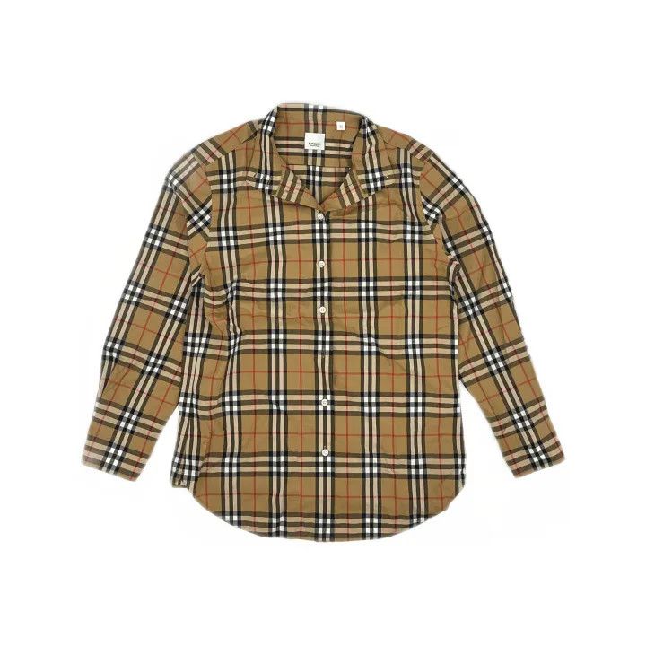Burberry Burberry SS23 Long Sleeve Check Shirt 0079 Size M / US 6-8 / IT 42-44 - 2 Thumbnail