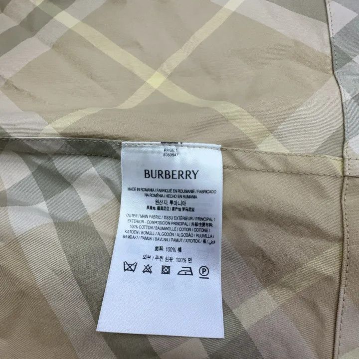 Burberry Burberry SS24 Plaid Button-Up Short Sleeve Dress 0079 Size M / US 6-8 / IT 42-44 - 6 Thumbnail