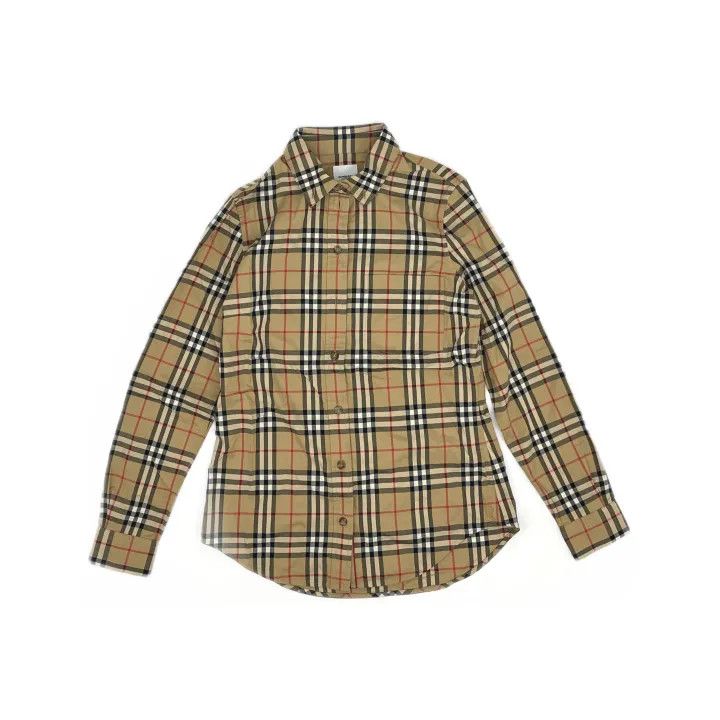 Burberry Burberry Plaid Long Sleeve Shirt for Women 0079 Size M / US 6-8 / IT 42-44 - 2 Thumbnail
