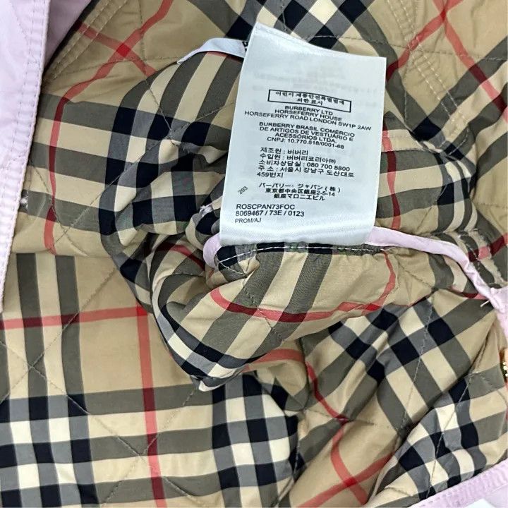 Burberry Burberry Kids Quilted Jacket with Corduroy Collar 0079 Size S / US 4 / IT 40 - 5 Thumbnail