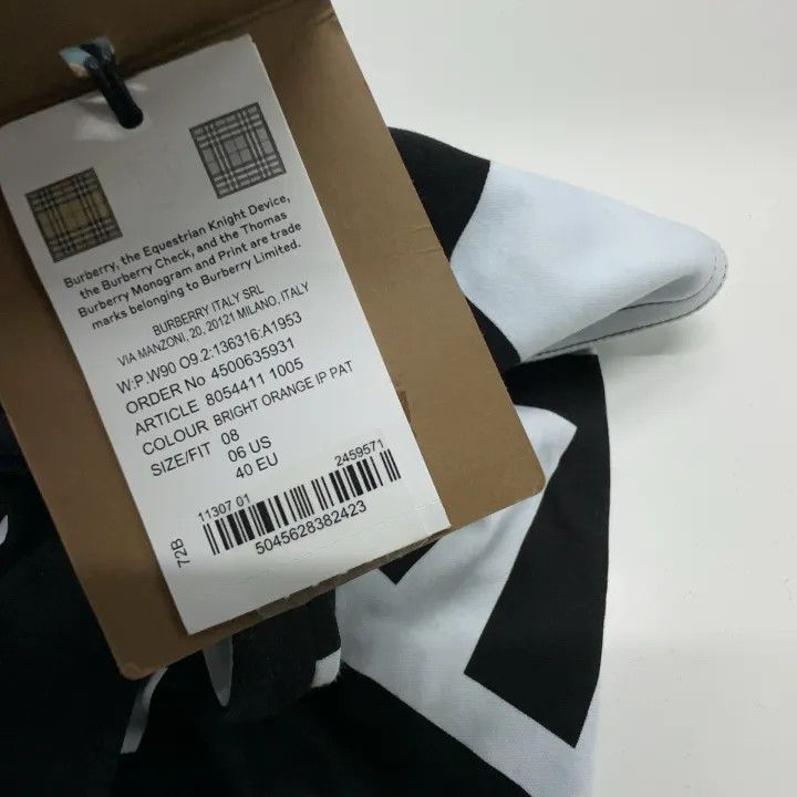 Burberry Burberry SS22 Patterned Sleeveless Dress 0079 Size M / US 6-8 / IT 42-44 - 4 Thumbnail