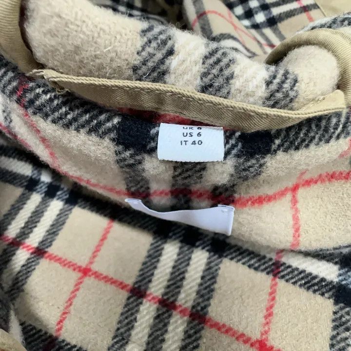 Burberry Burberry Brown Double-Breasted Hooded Coat 0079 Size M / US 6-8 / IT 42-44 - 4 Thumbnail