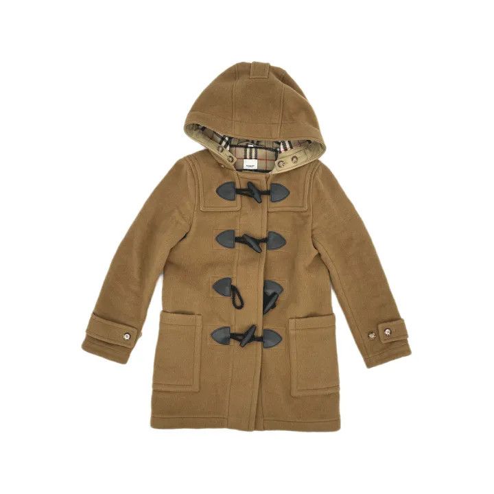 Burberry Burberry Brown Double-Breasted Hooded Coat 0079 Size M / US 6-8 / IT 42-44 - 2 Thumbnail