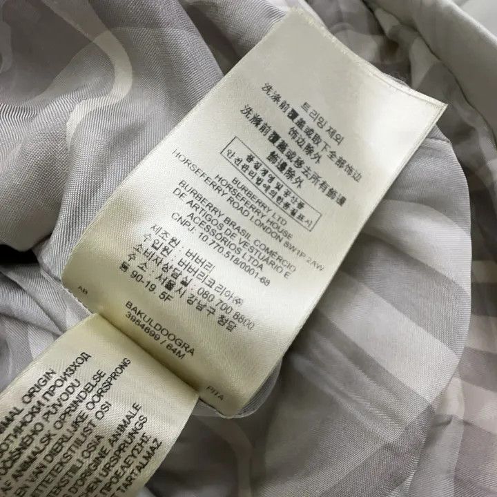 Burberry Burberry Casual Solid Double-Breasted Coat 0079 Size M / US 6-8 / IT 42-44 - 4 Thumbnail