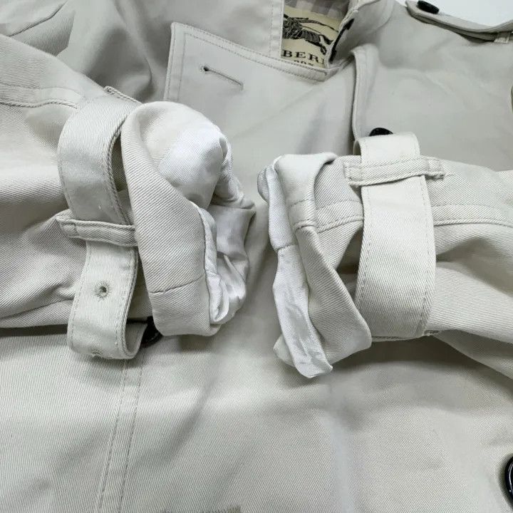 Burberry Burberry Casual Solid Double-Breasted Coat 0079 Size M / US 6-8 / IT 42-44 - 11 Thumbnail