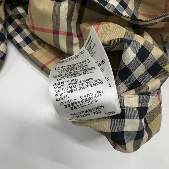 Burberry Burberry Checked Long Sleeve Cotton Shirt for Women 0079 Size M / US 6-8 / IT 42-44 - 4 Thumbnail