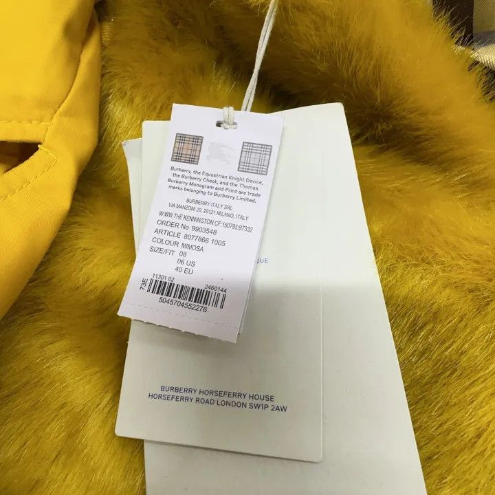 Burberry Burberry Stylish Casual Outwear Coat 0079 Size M / US 6-8 / IT 42-44 - 4 Thumbnail