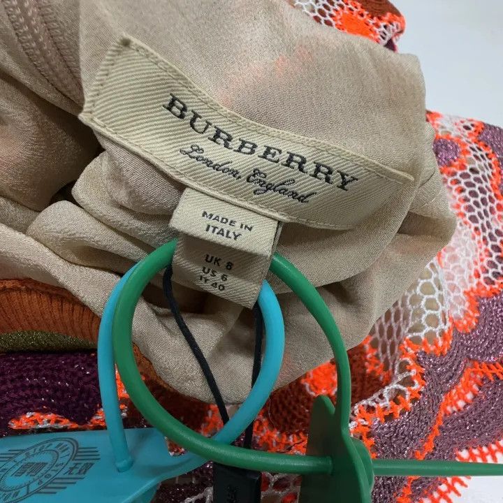 Burberry Burberry Floral Print High Neck Sleeveless Dress 0079 Size M / US 6-8 / IT 42-44 - 3 Thumbnail