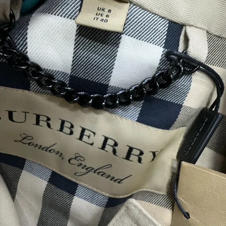 Burberry Burberry Double-Breasted Trench Coat for Women 0079 Size M / US 6-8 / IT 42-44 - 2 Thumbnail