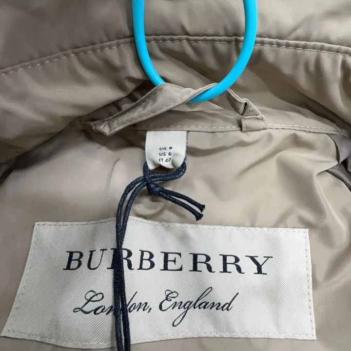 Burberry Burberry Beige Double-Breasted Trench Coat 0079 Size M / US 6-8 / IT 42-44 - 2 Thumbnail