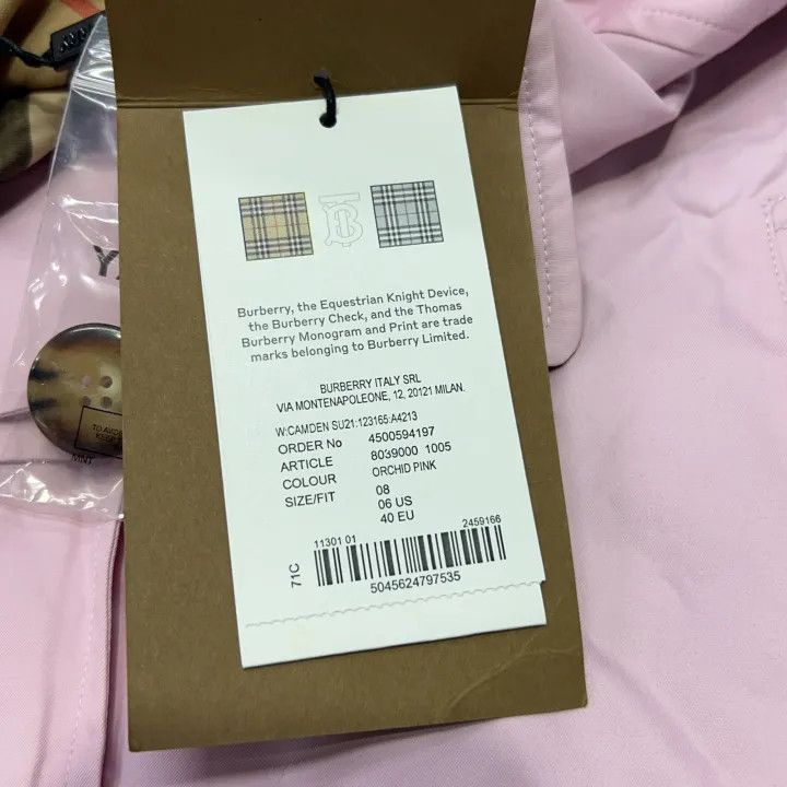 Burberry Burberry Functional Cotton Lightweight Trench Coat 0079 Size M / US 6-8 / IT 42-44 - 3 Thumbnail