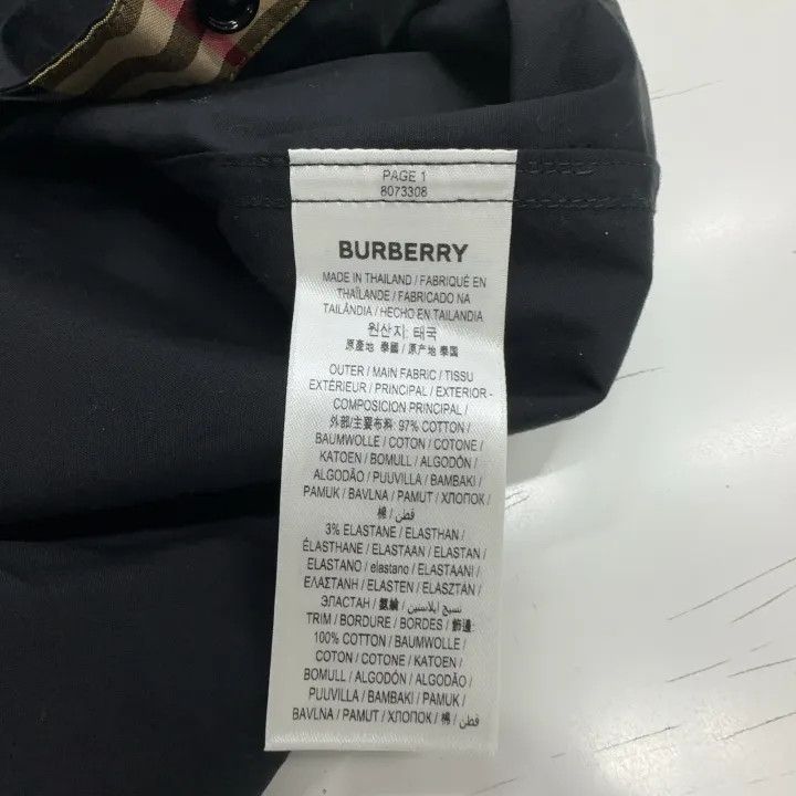 Burberry Burberry SS23 Black Long Sleeve Shirt 0079 Size M / US 6-8 / IT 42-44 - 5 Thumbnail