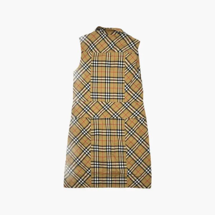 Burberry Burberry Plaid Sleeveless Dress for Women 0079 Size M / US 6-8 / IT 42-44 - 3 Thumbnail