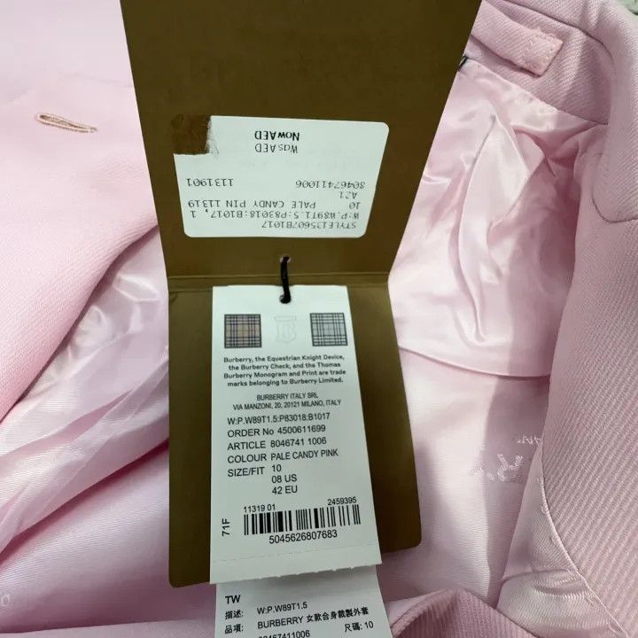 Burberry Burberry Solid Color Comfortable Wrap Coat 0079 Size M / US 6-8 / IT 42-44 - 6 Thumbnail