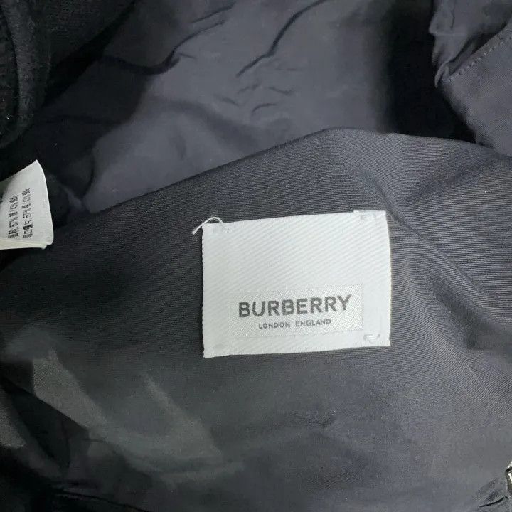 Burberry Burberry Black Zip Jacket with Square Print 0079 Size M / US 6-8 / IT 42-44 - 5 Thumbnail