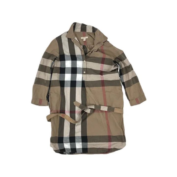 Burberry Burberry Color Block Short Sleeve Dress 0079 Size M / US 6-8 / IT 42-44 - 2 Thumbnail