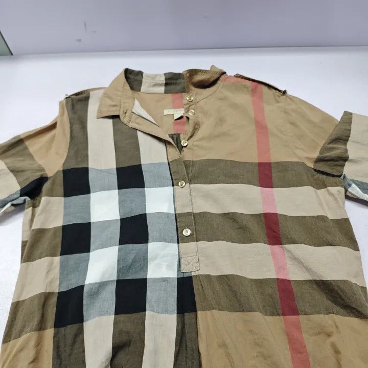 Burberry Burberry Color Block Short Sleeve Dress 0079 Size M / US 6-8 / IT 42-44 - 9 Thumbnail
