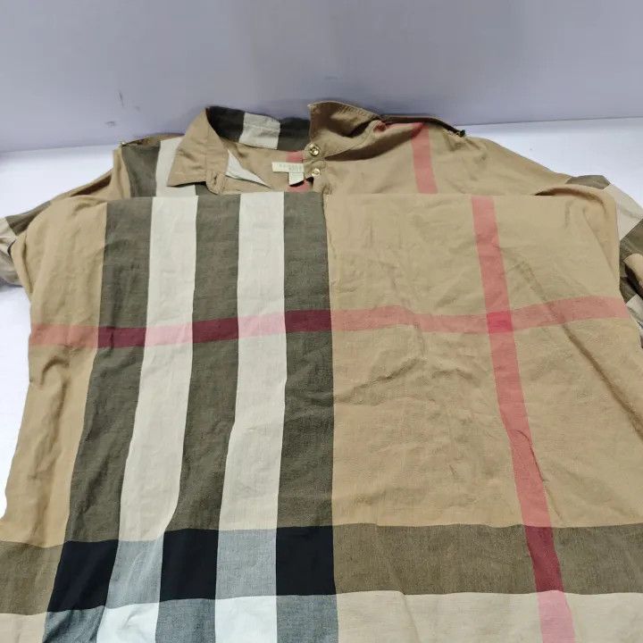 Burberry Burberry Color Block Short Sleeve Dress 0079 Size M / US 6-8 / IT 42-44 - 8 Thumbnail