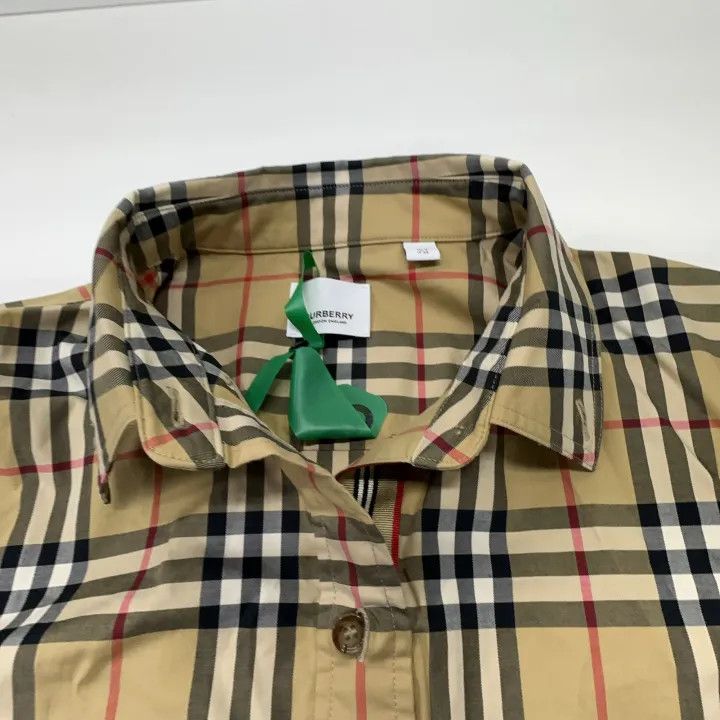 Burberry Burberry Check Long Sleeve Cotton Shirt 0079 Size M / US 6-8 / IT 42-44 - 7 Thumbnail