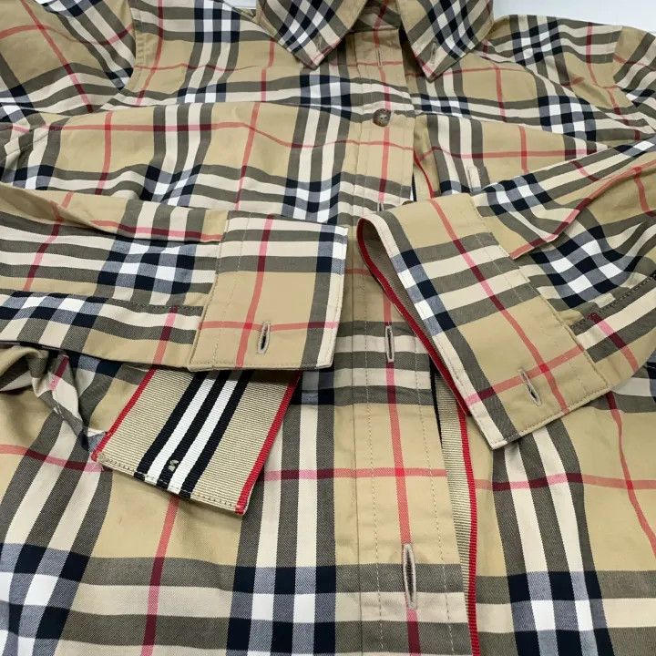 Burberry Burberry Check Long Sleeve Cotton Shirt 0079 Size M / US 6-8 / IT 42-44 - 8 Thumbnail