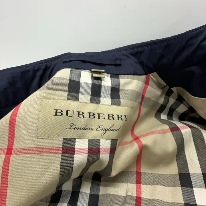 Burberry Burberry Women's Navy Long Trench Coat 0079 Size M / US 6-8 / IT 42-44 - 6 Thumbnail