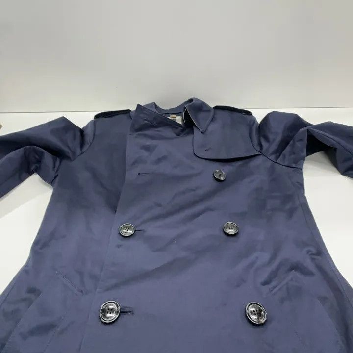 Burberry Burberry Women's Navy Long Trench Coat 0079 Size M / US 6-8 / IT 42-44 - 9 Thumbnail