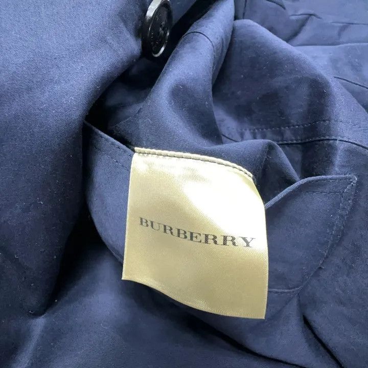 Burberry Burberry Women's Navy Long Trench Coat 0079 Size M / US 6-8 / IT 42-44 - 7 Thumbnail