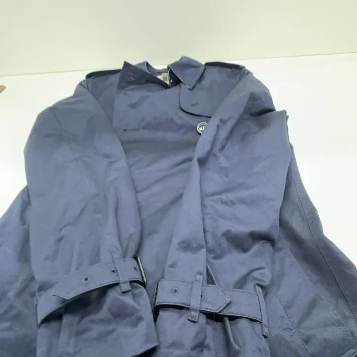 Burberry Burberry Women's Navy Long Trench Coat 0079 Size M / US 6-8 / IT 42-44 - 12 Thumbnail