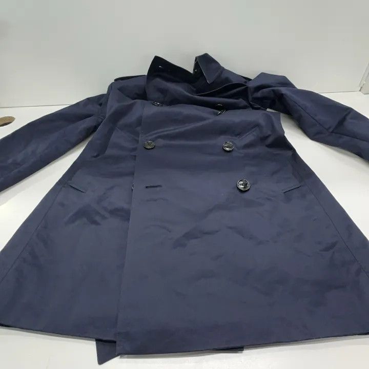 Burberry Burberry Women's Navy Long Trench Coat 0079 Size M / US 6-8 / IT 42-44 - 10 Thumbnail