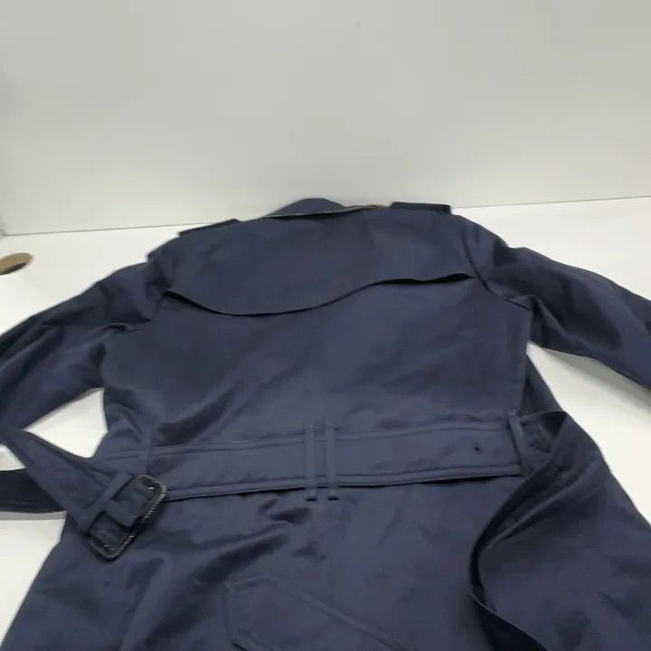 Burberry Burberry Women's Navy Long Trench Coat 0079 Size M / US 6-8 / IT 42-44 - 14 Thumbnail