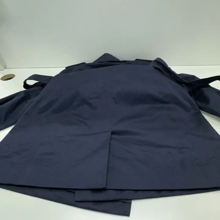 Burberry Burberry Women's Navy Long Trench Coat 0079 Size M / US 6-8 / IT 42-44 - 15 Thumbnail