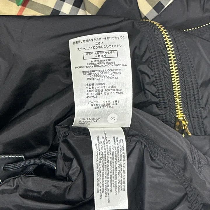 Burberry Burberry Black Lightweight Hooded Jacket 0079 Size M / US 6-8 / IT 42-44 - 4 Thumbnail