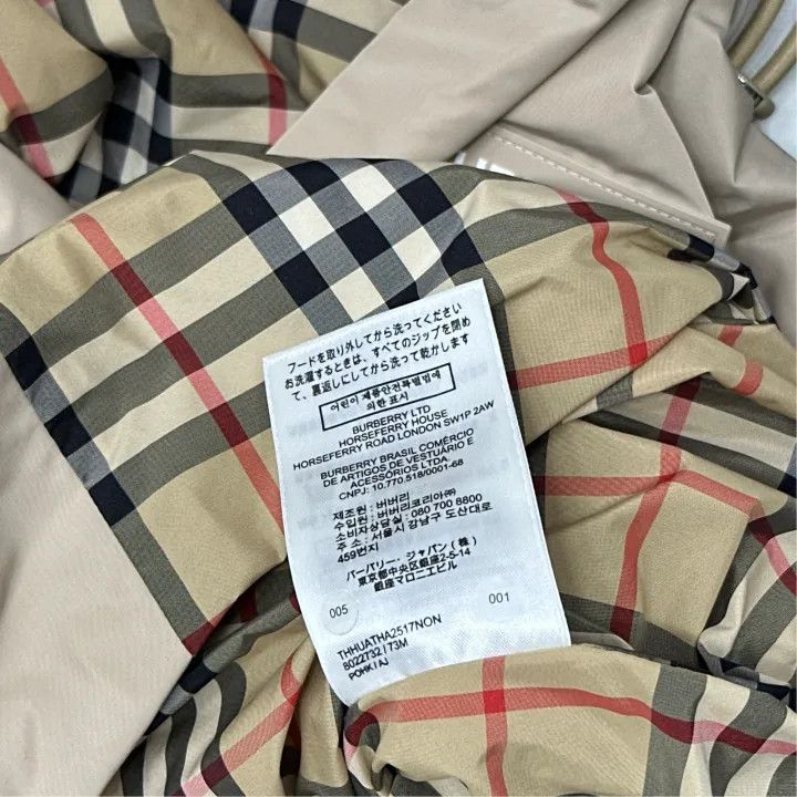 Burberry Burberry Beige Long Sleeve Double-Breasted Coat 0079 Size M / US 6-8 / IT 42-44 - 3 Thumbnail