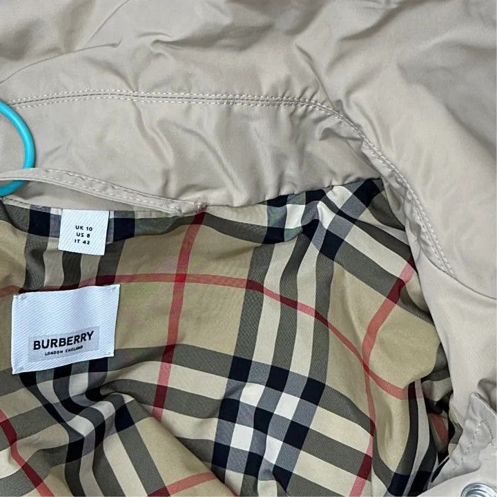 Burberry Burberry Beige Long Sleeve Double-Breasted Coat 0079 Size M / US 6-8 / IT 42-44 - 2 Thumbnail