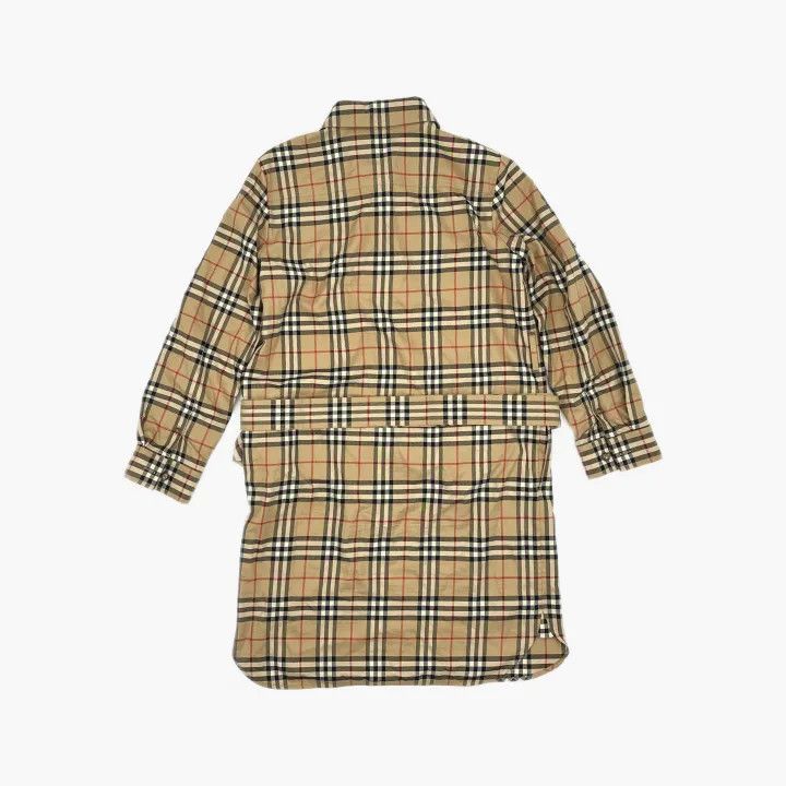 Burberry Burberry Classic Check Waist Tie Dress 0079 Size M / US 6-8 / IT 42-44 - 3 Thumbnail