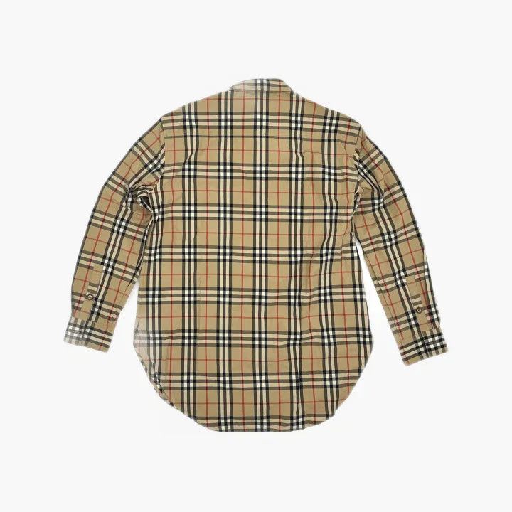 Burberry Burberry Checked Long Sleeve Shirt for Women 0079 Size M / US 6-8 / IT 42-44 - 3 Thumbnail