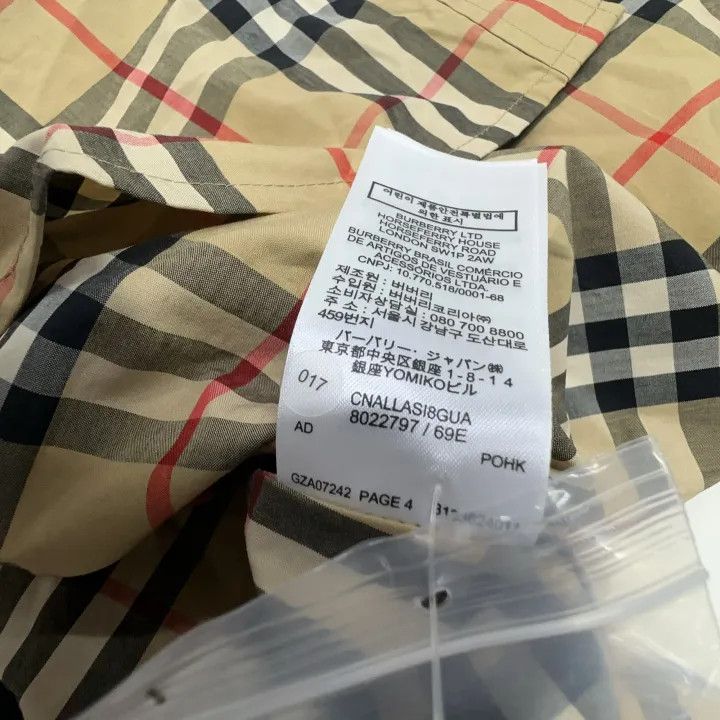 Burberry Burberry Checked Long Sleeve Shirt for Women 0079 Size M / US 6-8 / IT 42-44 - 4 Thumbnail