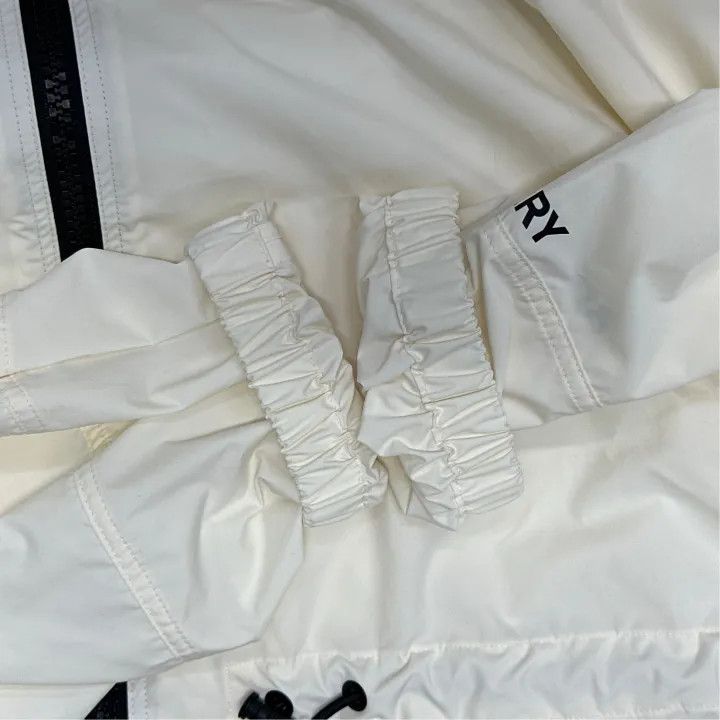 Burberry Burberry White Hooded Long Sleeve Jacket 0079 Size L / US 10 / IT 46 - 5 Thumbnail