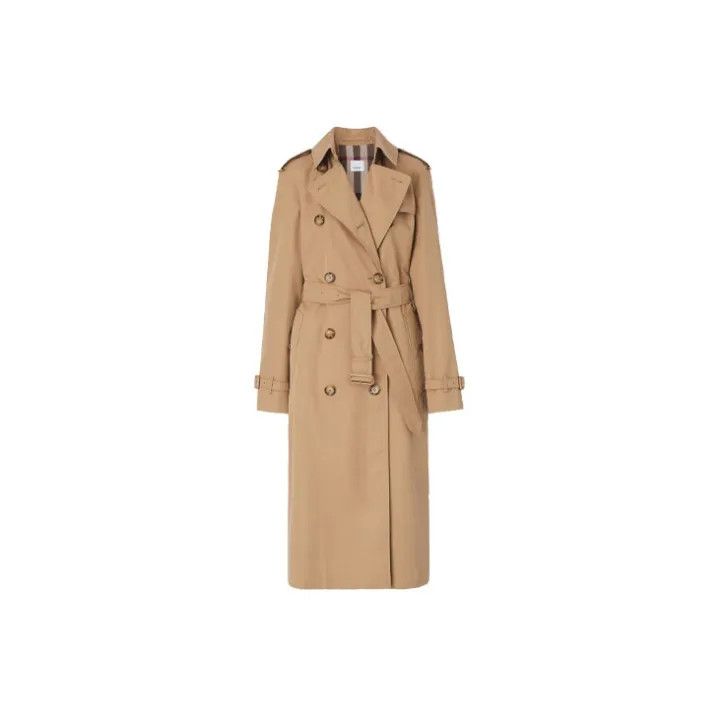 Burberry Burberry Classic Long Sleeve Trench Coat for Women 0079 Size L / US 10 / IT 46 - 2 Thumbnail