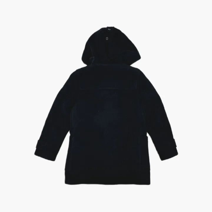 Burberry Burberry Black Wool Hooded Duffle Coat for Women 0079 Size L / US 10 / IT 46 - 3 Thumbnail