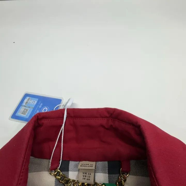 Burberry Burberry Classic Sandringham Red Trench Coat 0079 Size L / US 10 / IT 46 - 5 Thumbnail