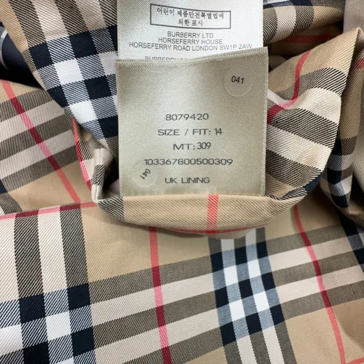 Burberry Casual Belted Double-Breasted Trench Coat 0079